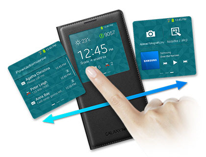 ORYG ETUI S View COVER FLIP SAMSUNG GALAXY Note 3 Typ etui z klapką