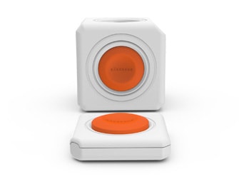 Listwa PowerCube Extended Remote On/Off CZARNA Liczba gniazd 4