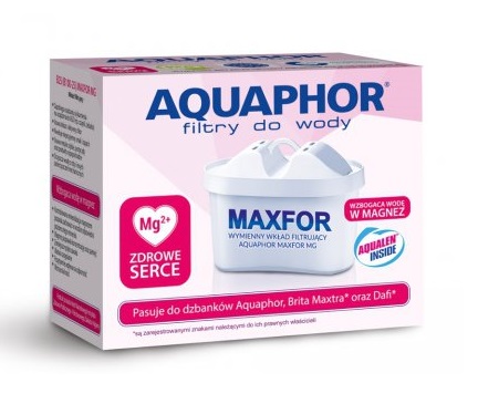 

12 szt Wkład Aquaphor Maxfor Magnez Mg+ Brita Dafi