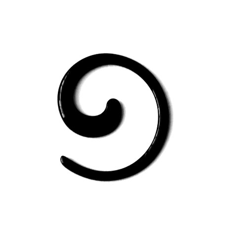 

Rozpychacz Spirala Czarna 1,6mm akryl