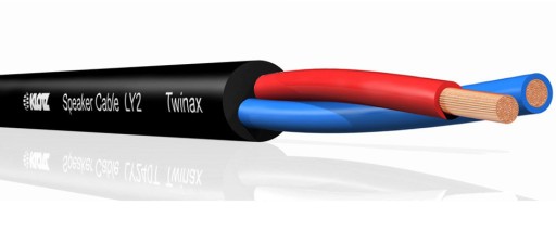 

Przewód kolumnowy Klotz 2x2,5mm Twinax 1m LY225
