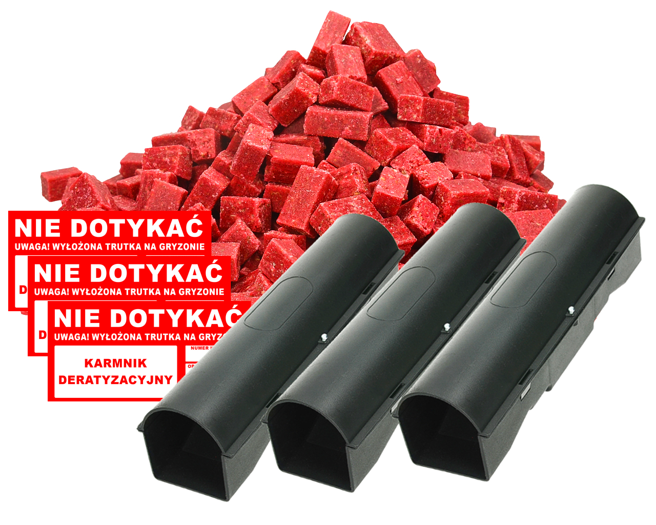 

Trutka Kostka Mała Na Myszy Ratimor 3KG DDD Zestaw