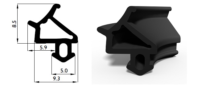Uszczelka uszczelki do okien okienna okienne 1530 Kod producenta S-1530