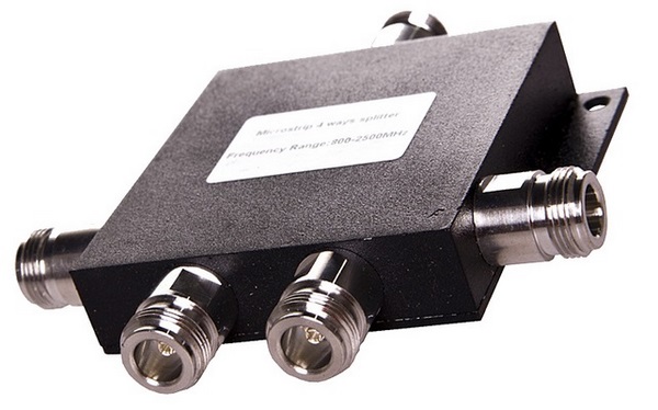 Gsm rozbočovač čtyřcestný rozbočovač signálu 4ant