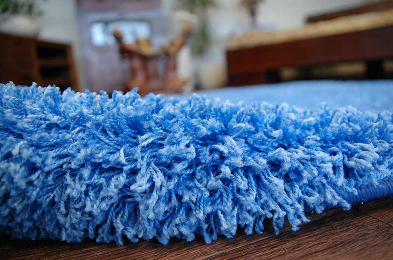 DYWAN SHAGGY 80x120 niebieski 5cm miękki @10235 Kod producenta 5cm niebieski
