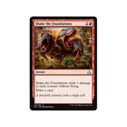 Mtg 2x Shake the Foundations (Uncommon)