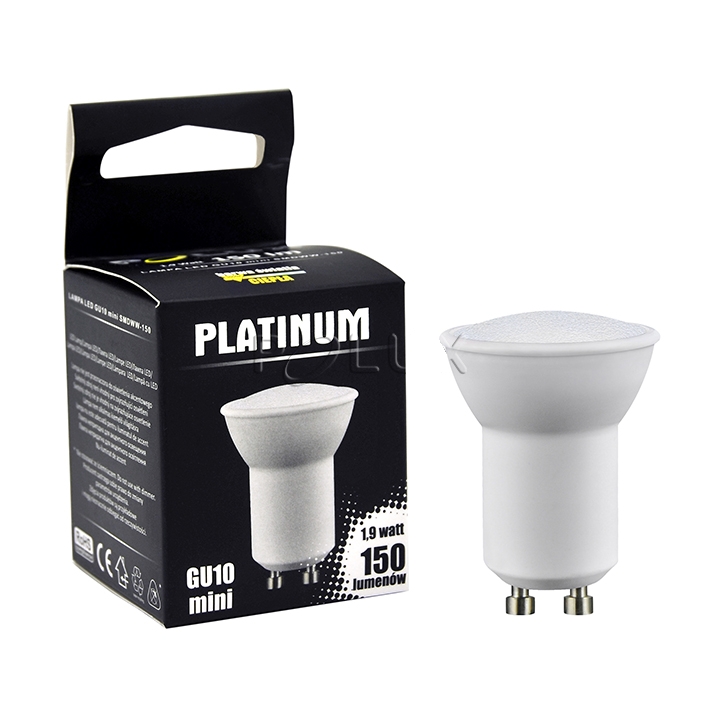 

Żarówka Led GU11 230V 1,9W 150lm 35 mm ciepła #235