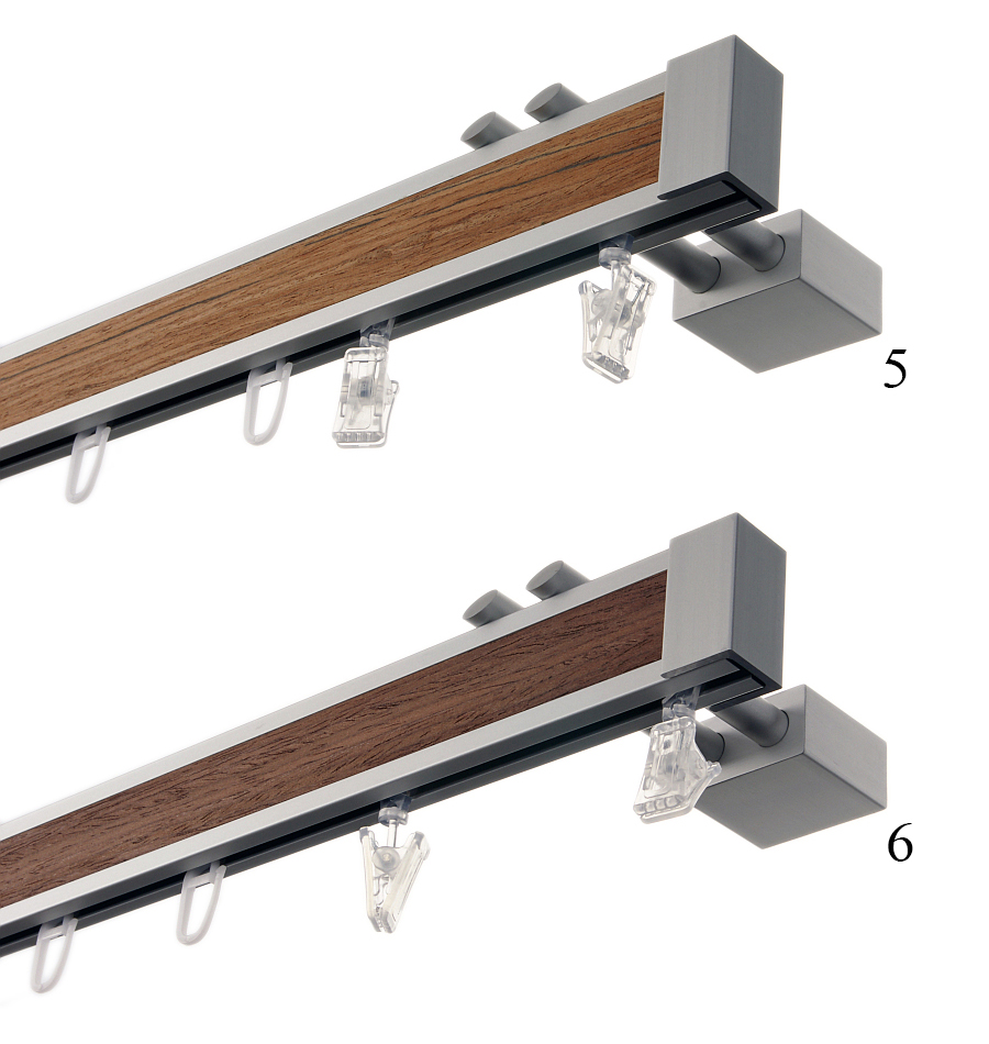 KARNISZE APARTAMENTOWE ALUMINIOWE NA WYMIAR I Rodzaj karnisza pojedynczy