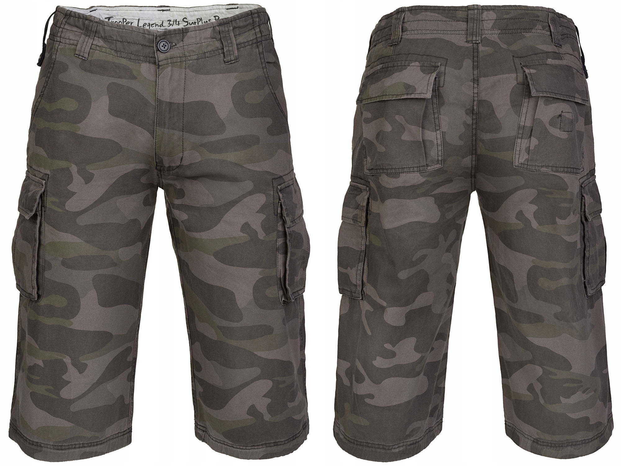 

Spodnie 3/4 Trooper Legend Surplus Black Camo M