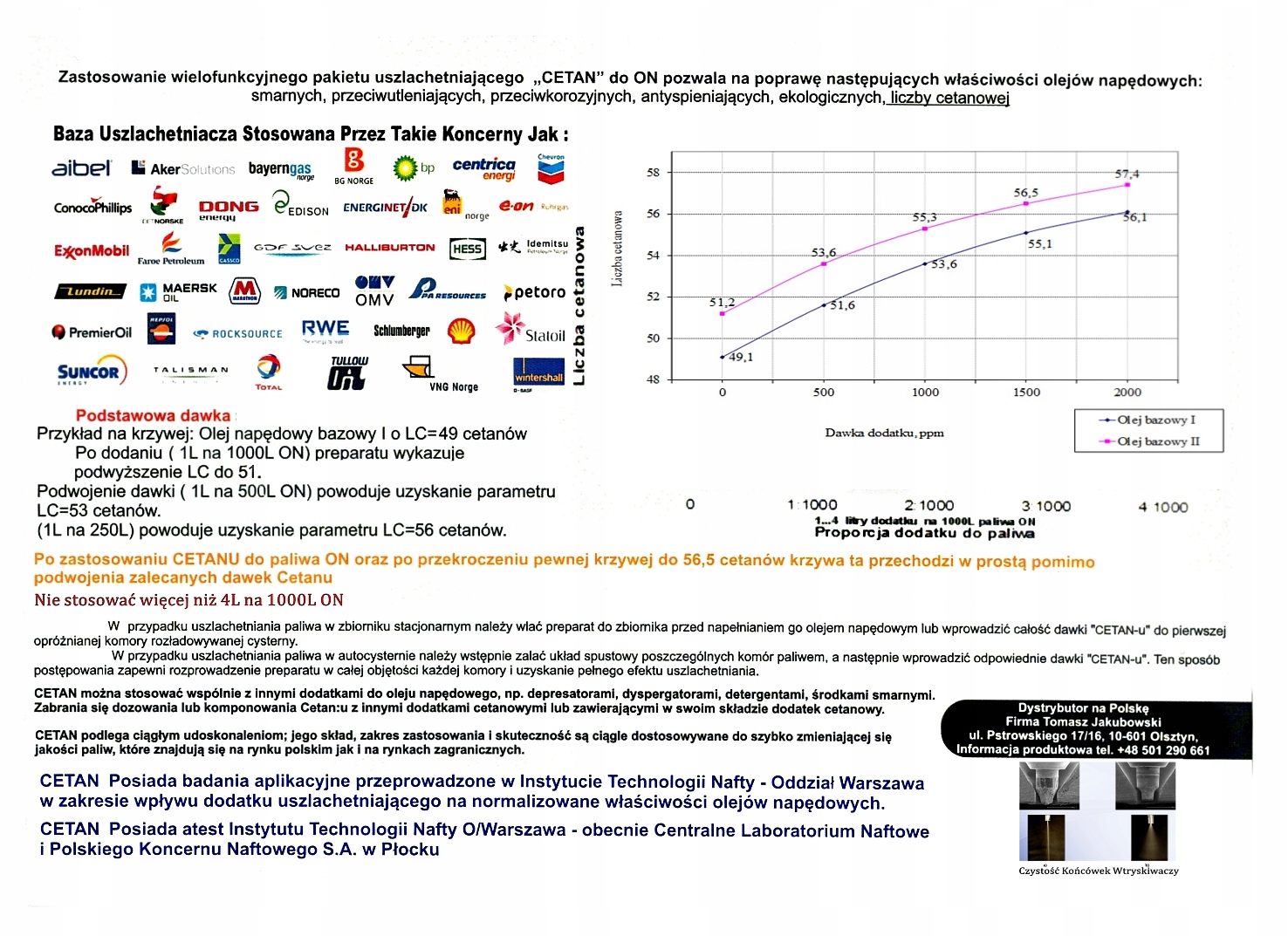 МОДИФИКАТОР ON CETAN R, 2L-КОНЦЕНТРАТ