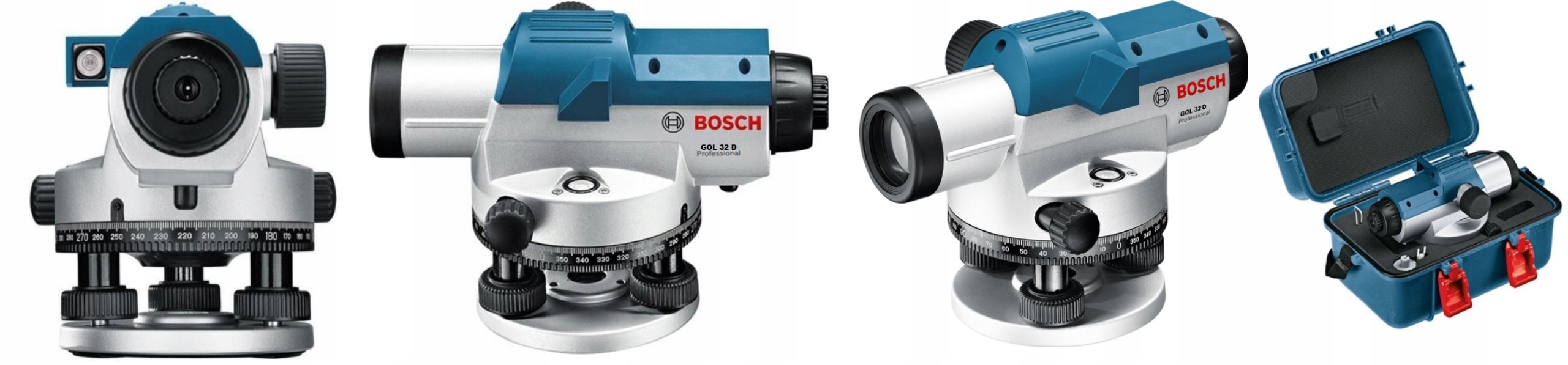 BOSCH 0601068500 Niwelator optyczny GOL 32D +BT160 +GR500 w walizce Marka Bosch