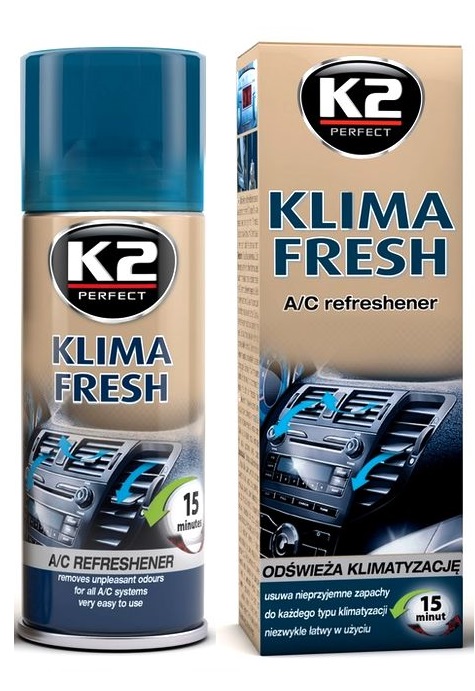 K2 KLIMA FRESH - ODŚWIEŻACZ KLIMATYZACJI 150ML