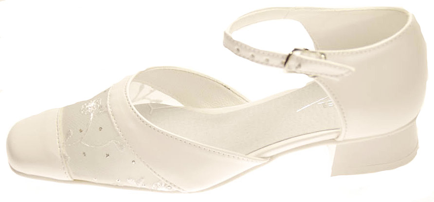 Emel E-247 buciki komunjine białe r.36 SALE