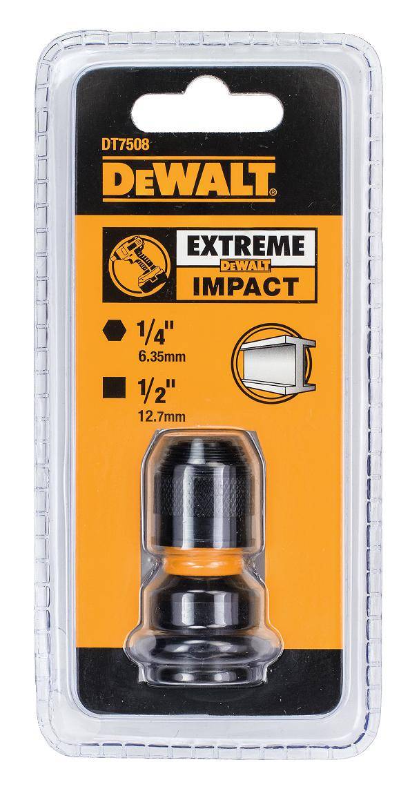 DT7508 ADAPTER PRZEJŚCIÓWKA KLUCZ UDAROWY DEWALT Kod producenta DT7508-QZ