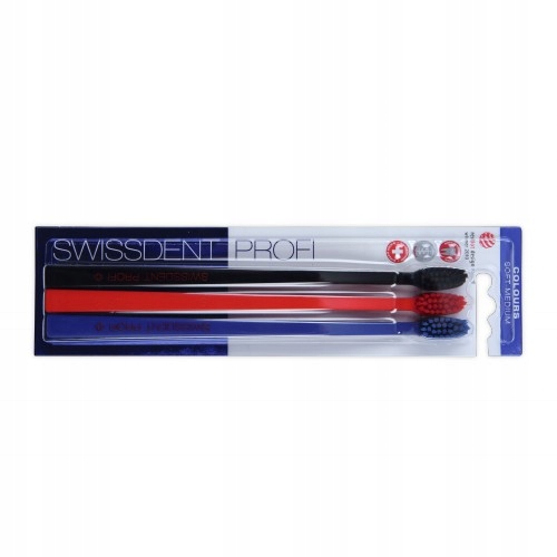 

Swissdent Whitening Soft-medium 2+1 Szczoteczka