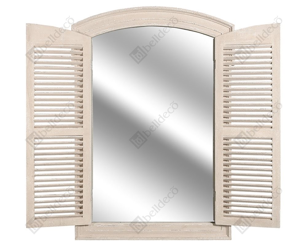Vintage zrkadlo s okiennicą Belldeco