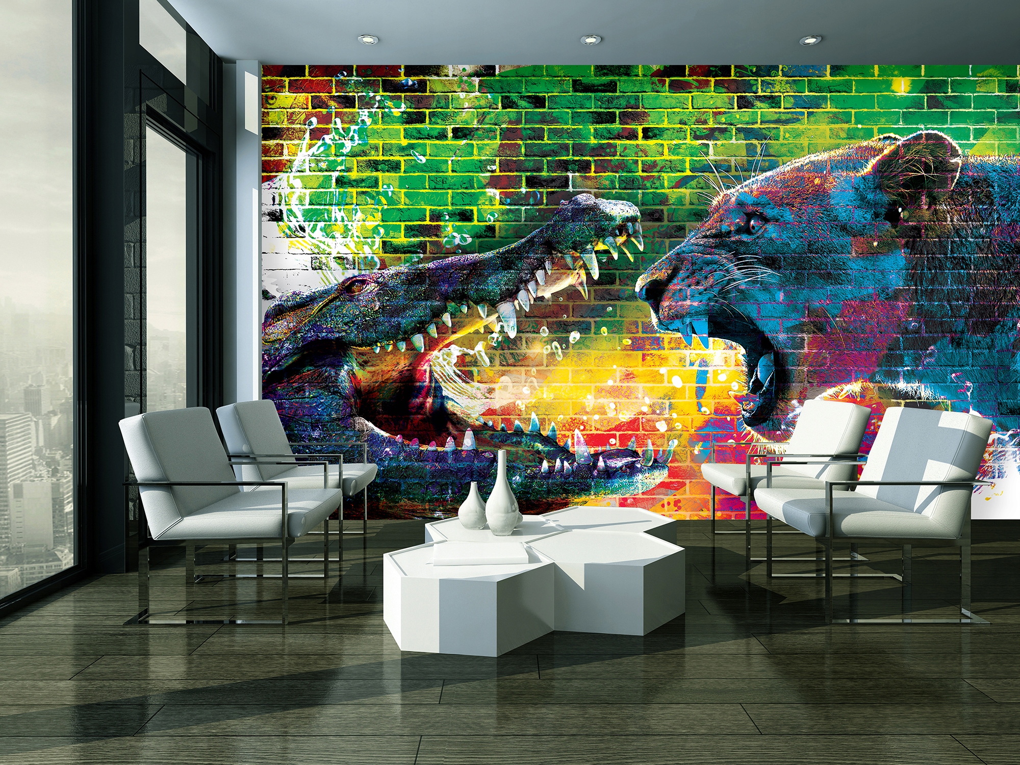 FOTOTAPETA GRAFFITI ART 14A F2XL 312x219 F3644 # Marka Consalnet