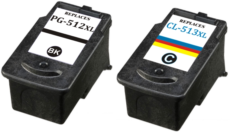 Tusze XL Do Canon PG512 CL513 iP2700 MP240 MX320