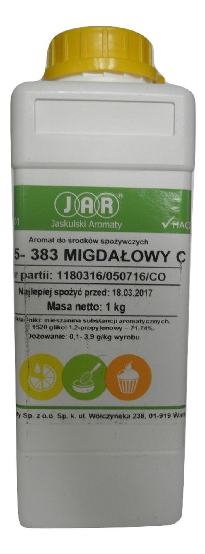 Aromat Spożywczy MIGDAŁOWY 1 kg