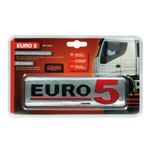 EMBLEMAT CHROM LOGO NAKLEJKA 3D EURO 5 DUŻA TIR Producent lampa