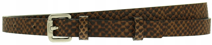 

Pasek damski do sukienki 1,5 cm centki Print wzór