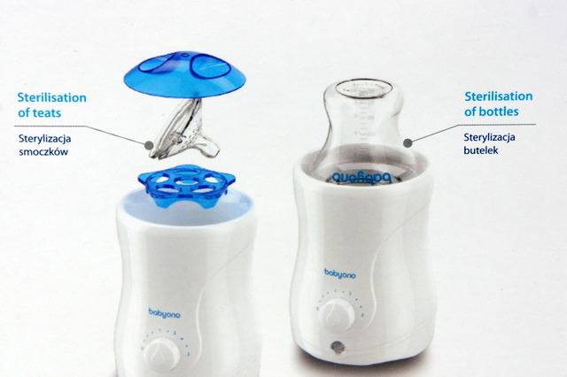 @*UNIWERSALNY PODGRZEWACZ DO BUTELEK STERYLIZATOR Cechy dodatkowe funkcja sterylizacji