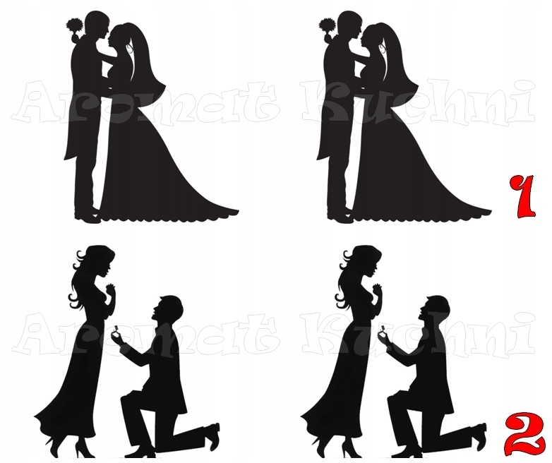 OBWÓDKA OPŁATEK NA TORT WESELE ŚLUB HISTORIA Kod producenta waf-obw-wes-marka-wlasna