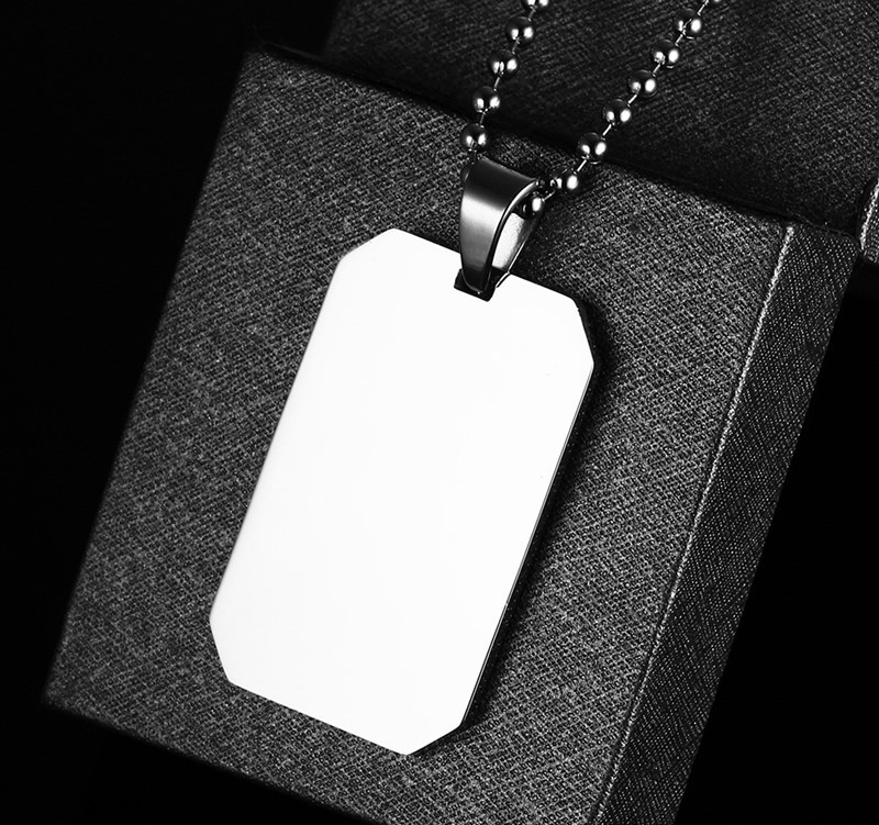 ZAWIESZKA NIEŚMIERTELNIK STAL 316L + ŁAŃCUSZEK Materiał stal