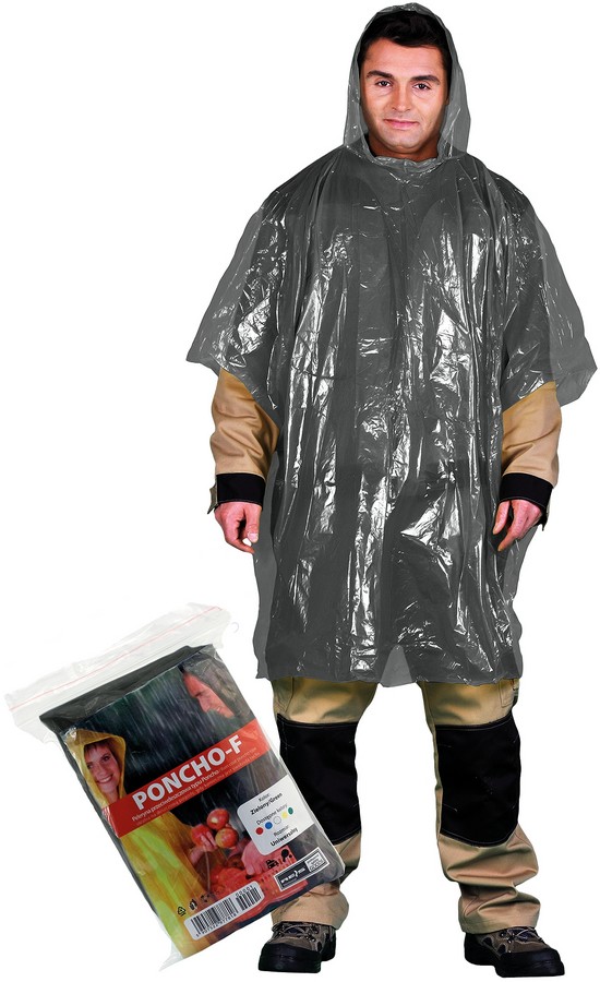 

Peleryna przeciwdeszczowa Poncho płaszcz foliowy