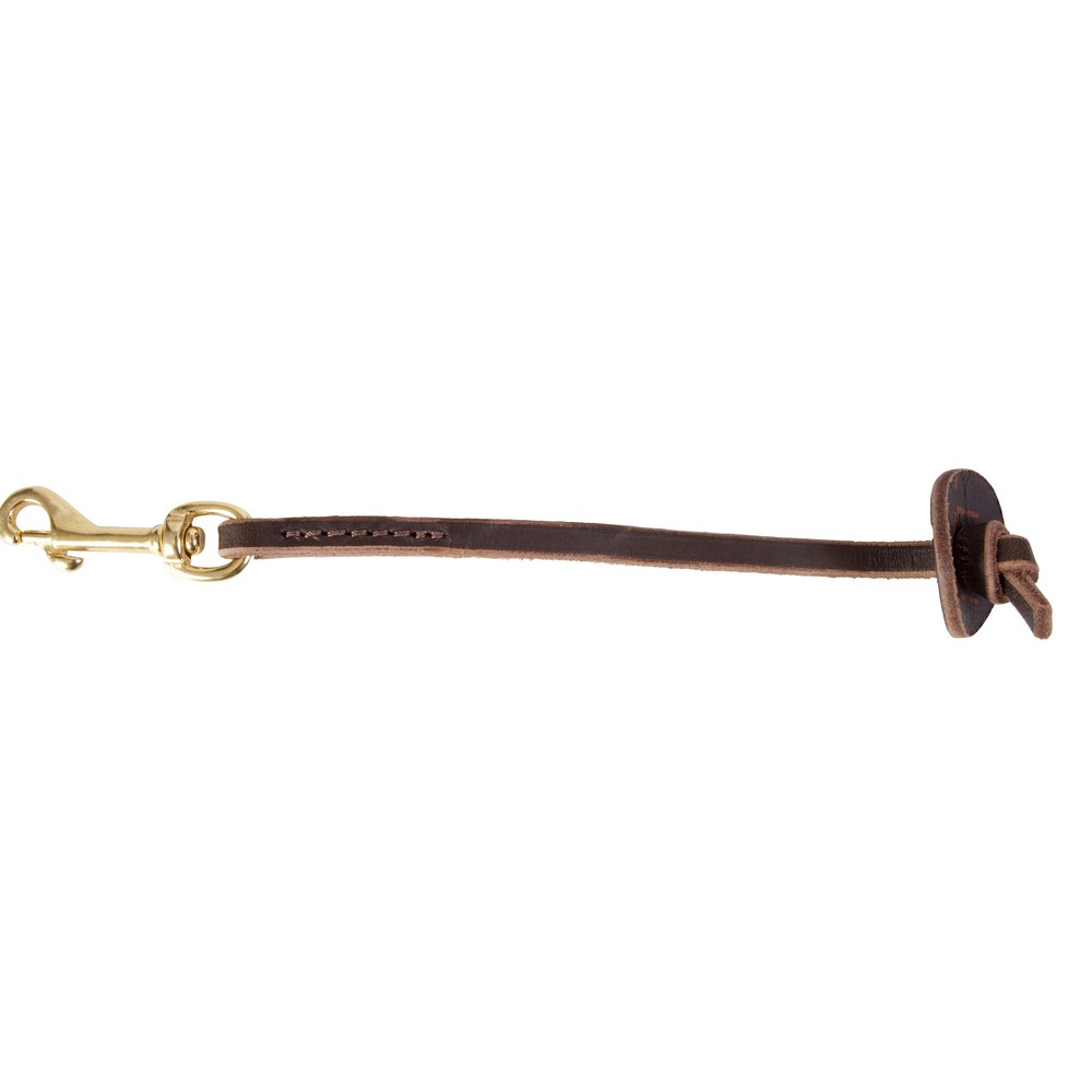 

Dingo Gear K9 Smycz Skóra Z Kółkiem Długość 30CM