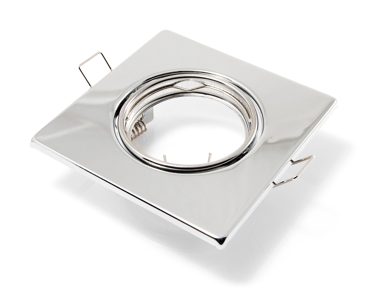ZESTAW OPRAWA HALOGENOWA CHROM + LED 3W + GU10 EAN (GTIN) 5905935407045