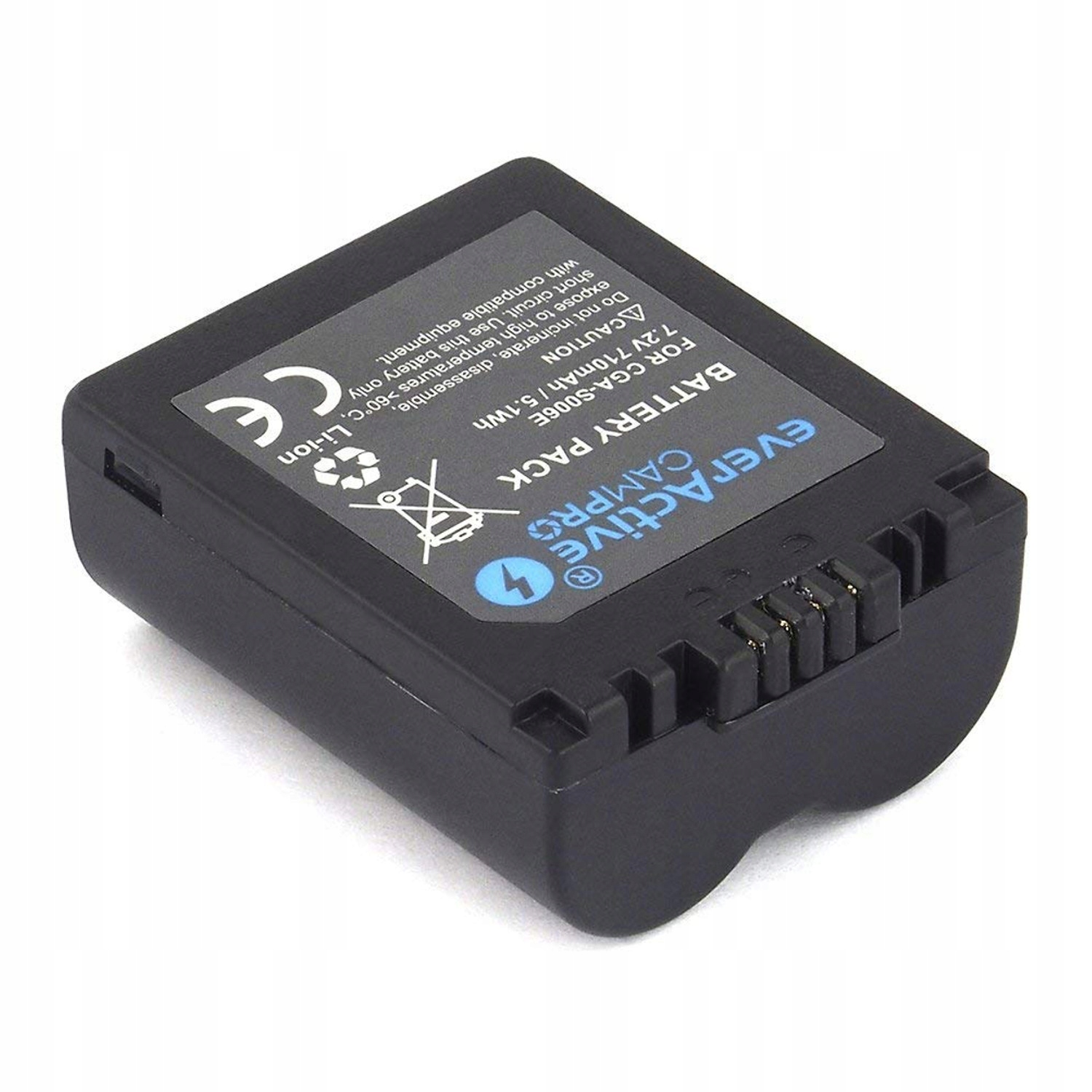 

Bateria Everactive Panasonic CGA-S006 CGR-S006E