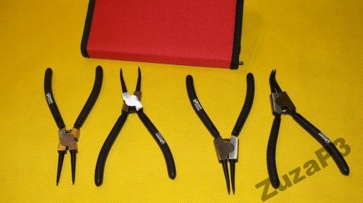 Szczypce SEGERA PROFI 225mm 4szt /kpl Wewn. Zewn. Marka Yato