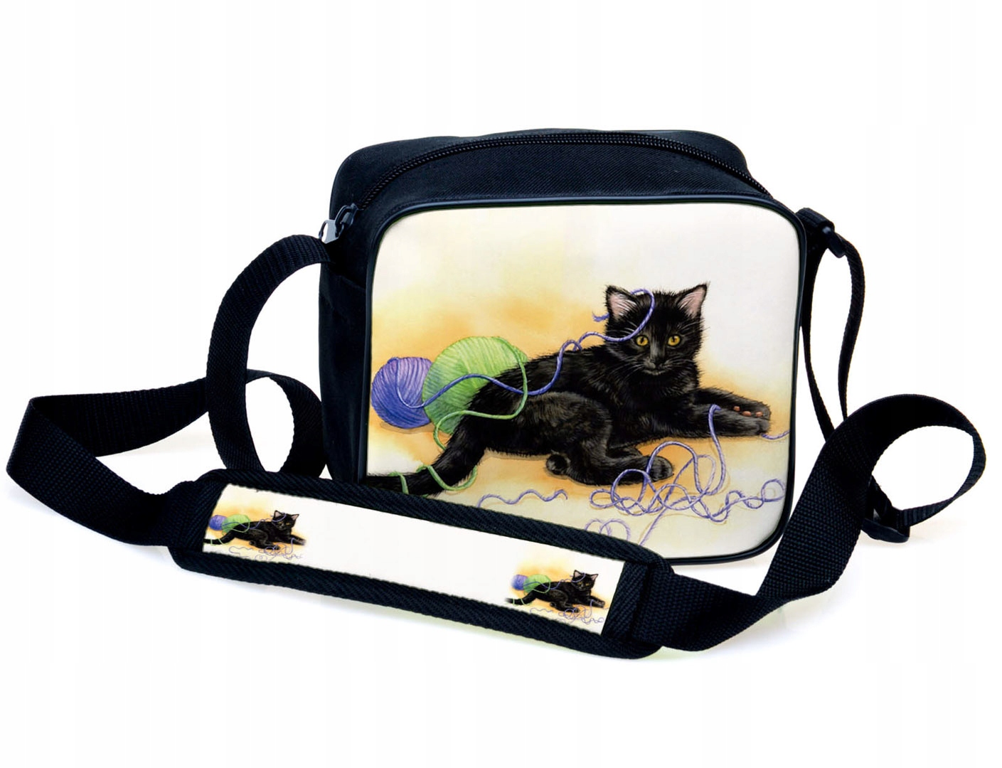 

Torebka Mini Kot 26 Black Cat Kłębuszek Mała