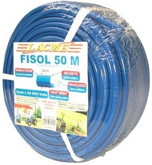 

Pastuch Przewód Kabel Wysokiego Napięcia 50 Mb Fis