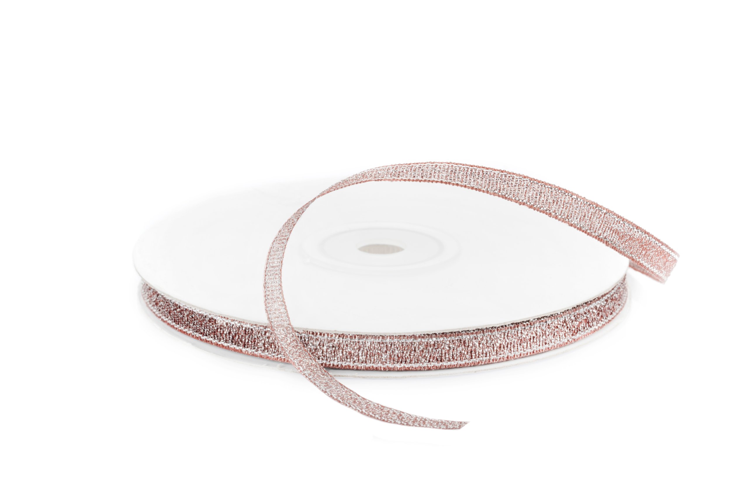 

Tasiemka Brokatowa Brązowa Wstążka 12mm 015