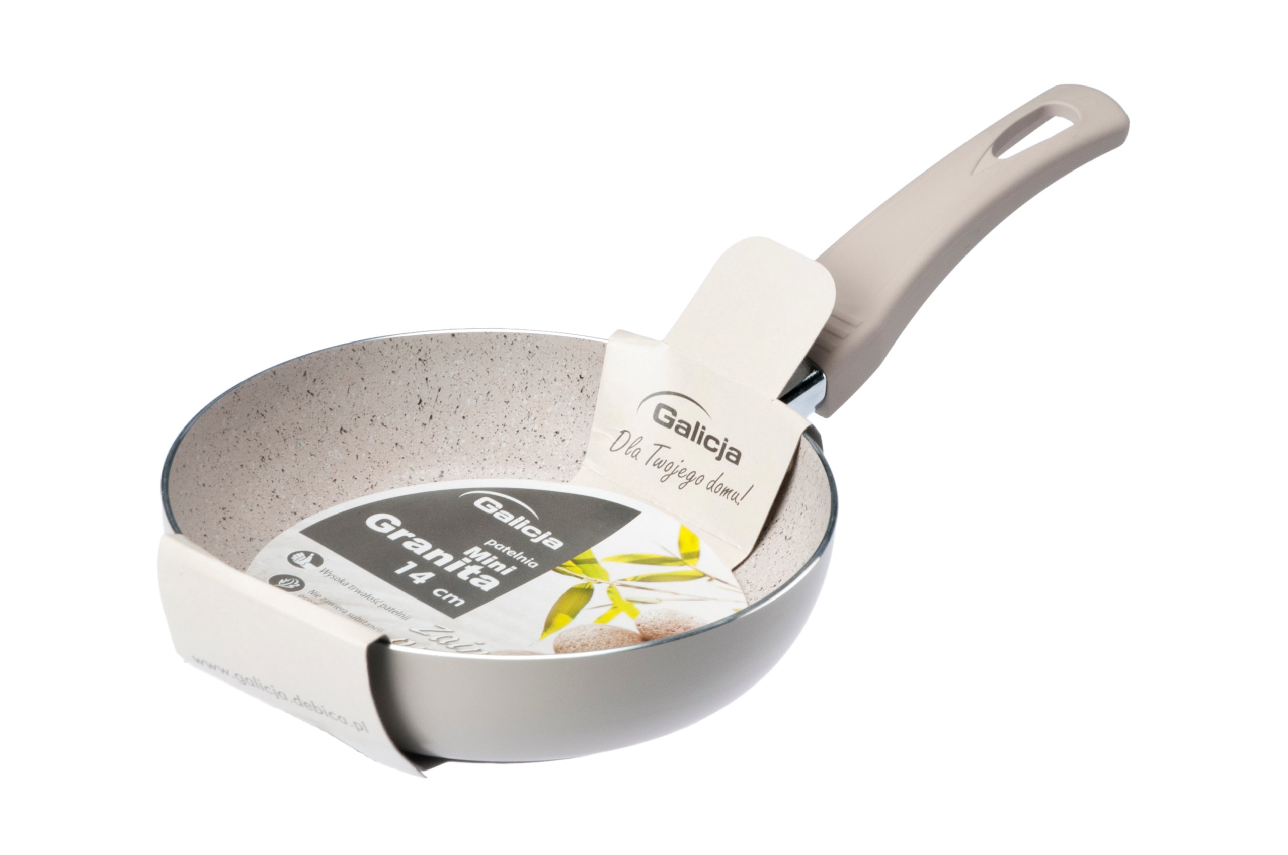 

Mała Patelnia Granita 14CM Z Powłoką Nieprzywieral