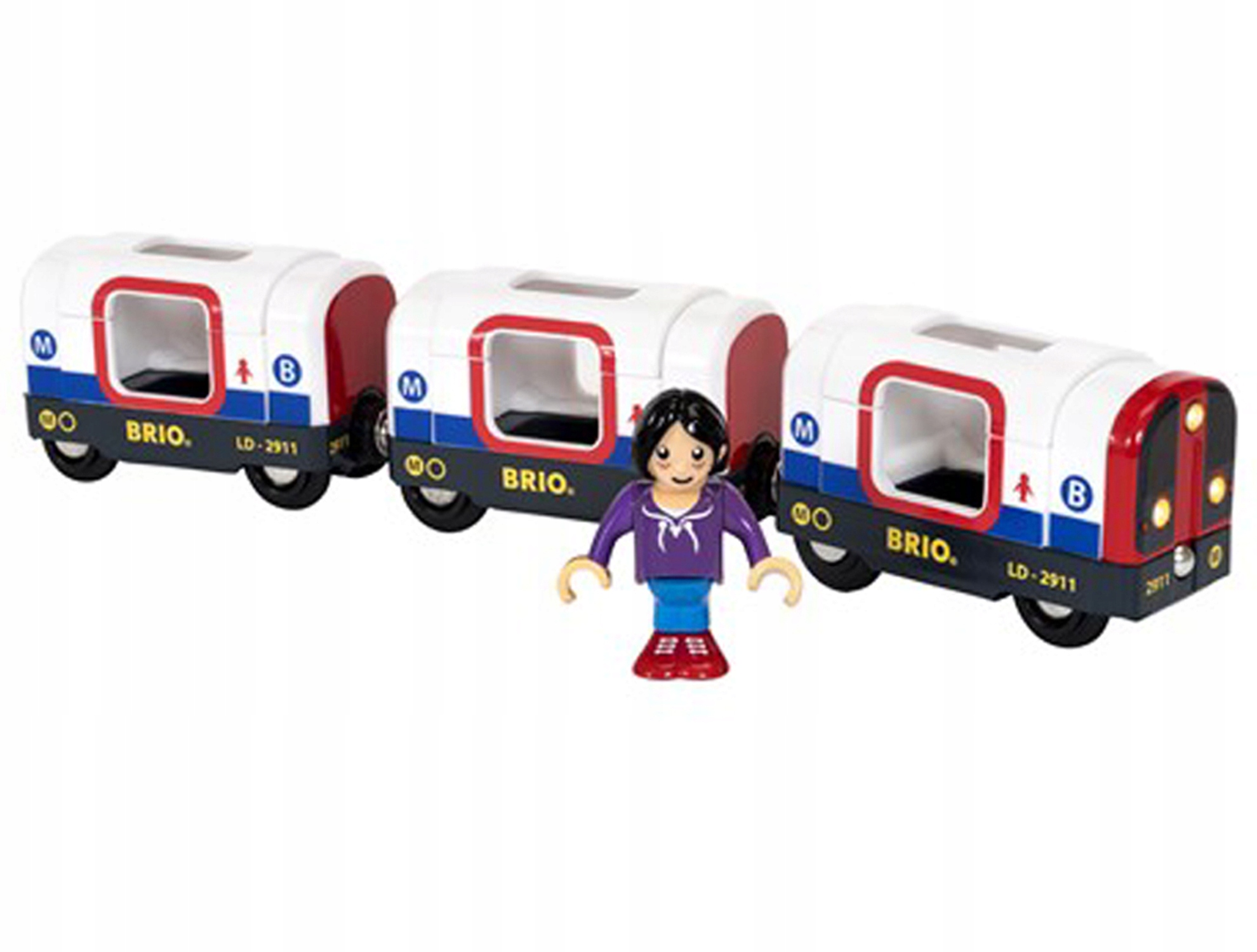 Pociąg Brio Metro Train Marka Brio
