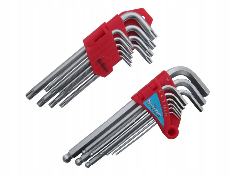 

Zestaw Kluczy Torx Imbus Klucze Komplet 18el