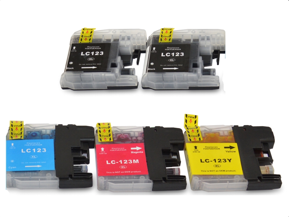 

Tusz do Brother LC123 drukarki DCP-J132W DCPJ-152W