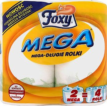 

Ręcznik Papierowy Foxy 2SZT Długie Rolki