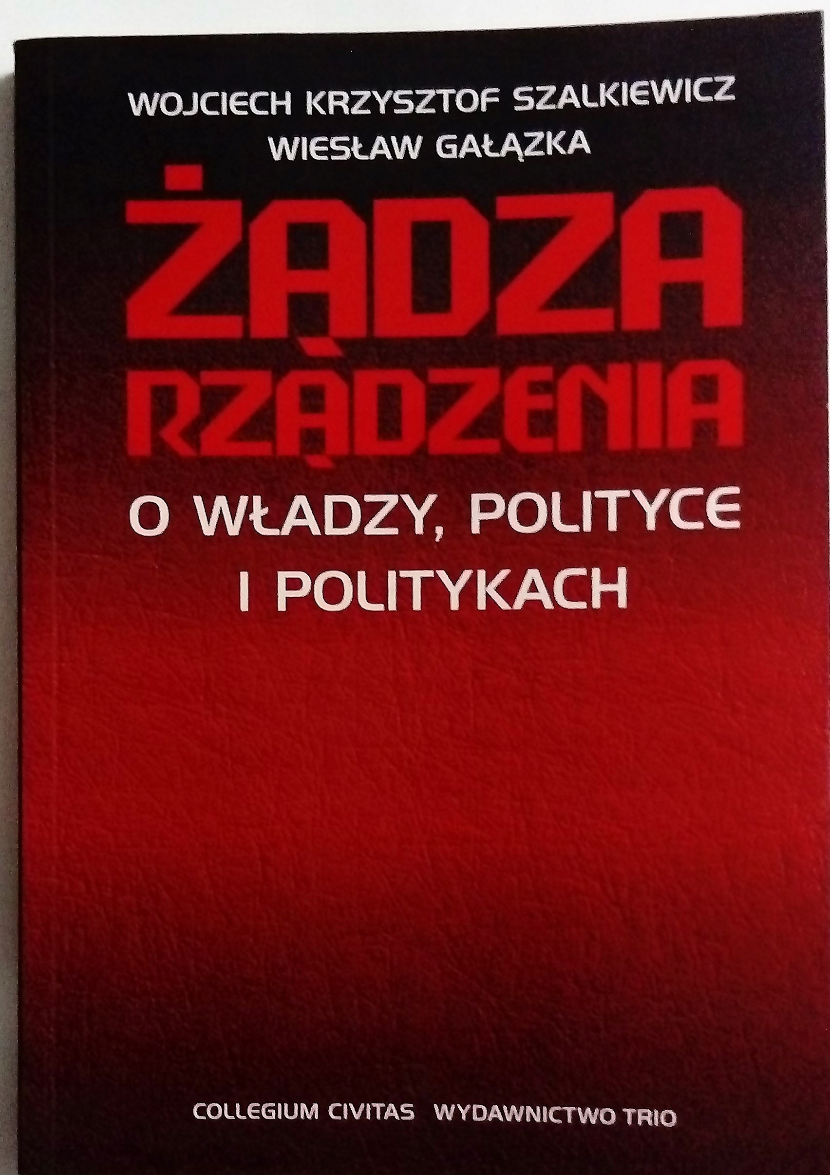 W.Szalkiewicz,W.Gałązka ŻĄDZA RZĄDZENIA