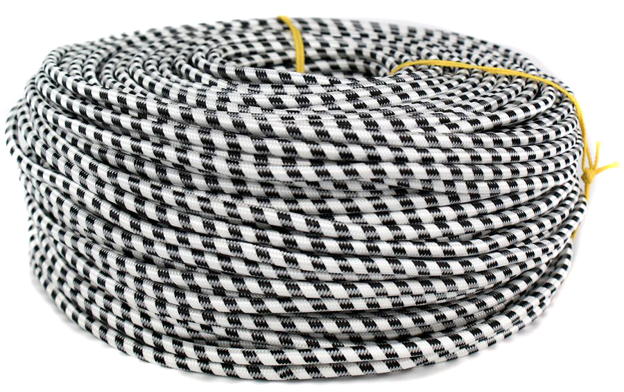 

Przewód w materiałowym oplocie kabel 1m