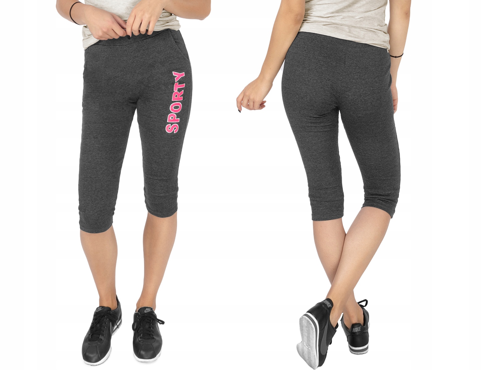 

Legginsy Getry Damskie Bambusowe 3/4 1518-1 L/XL