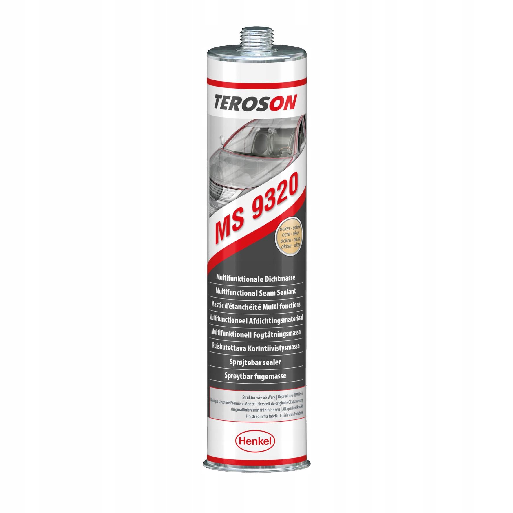 

Teroson Ms 9320 Masa Natryskowa 300ml Ochra