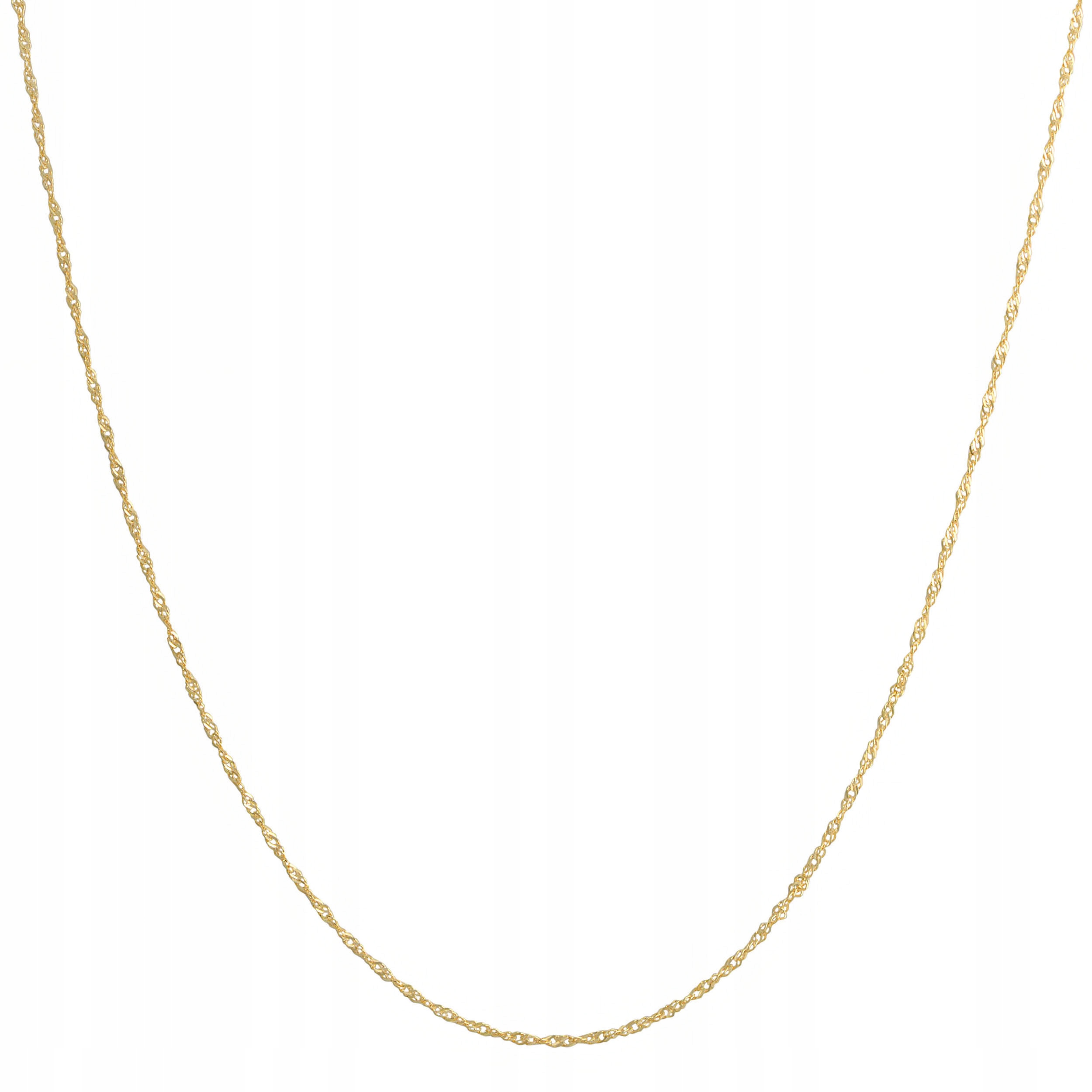 ZŁOTY MEDALIK ŁAŃCUSZEK CHRZEST KOMUNIA ŚWIĘTA 585 Materiał Złoto