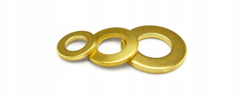 PODKŁADKA PŁASKA M6 MOSIĘŻNA ZWYKŁA MOSIĄDZ 10szt Marka inna