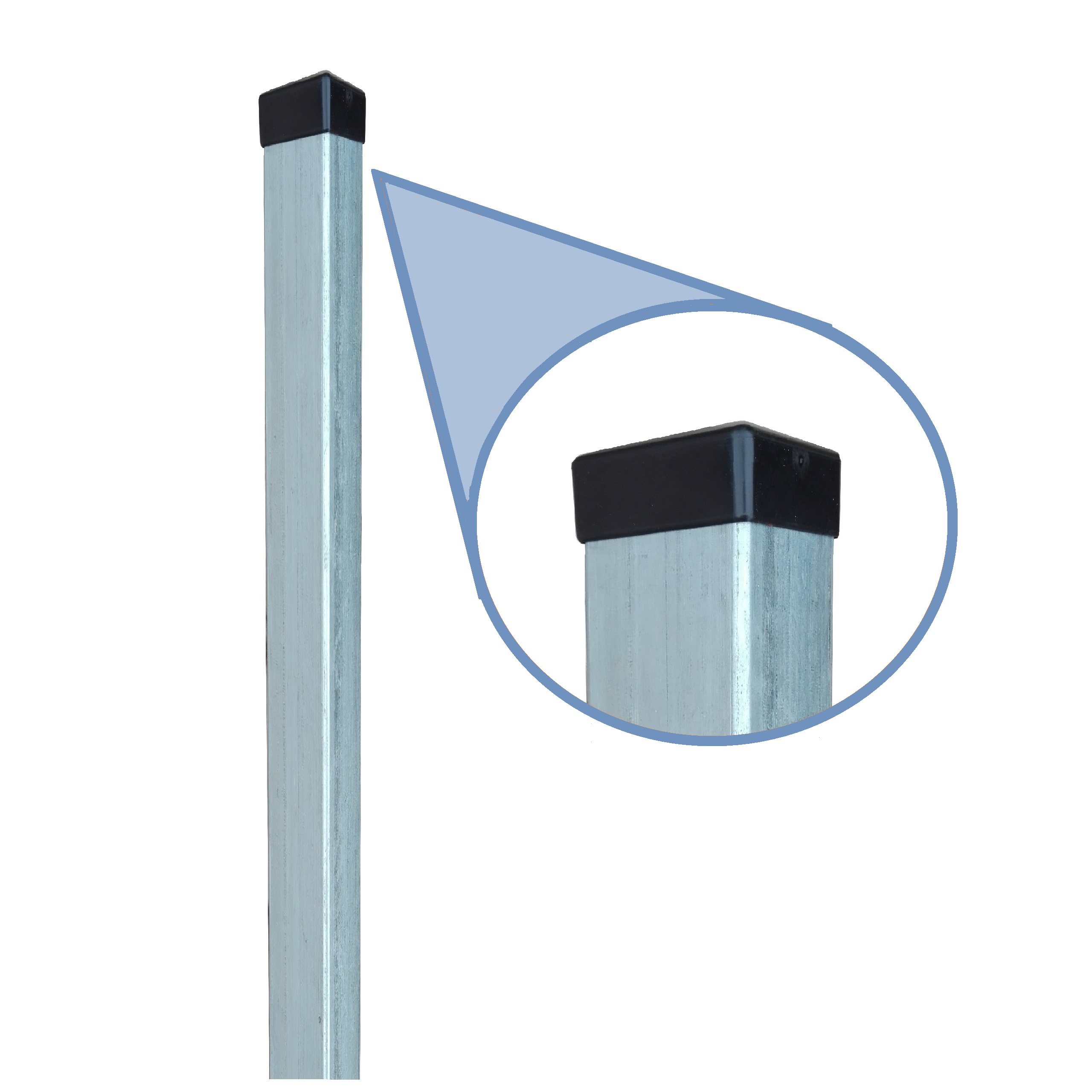 Słupki ogrodzeniowe ocynk ogniowy 2,1m 60x40 210 EAN (GTIN) 5904183122946