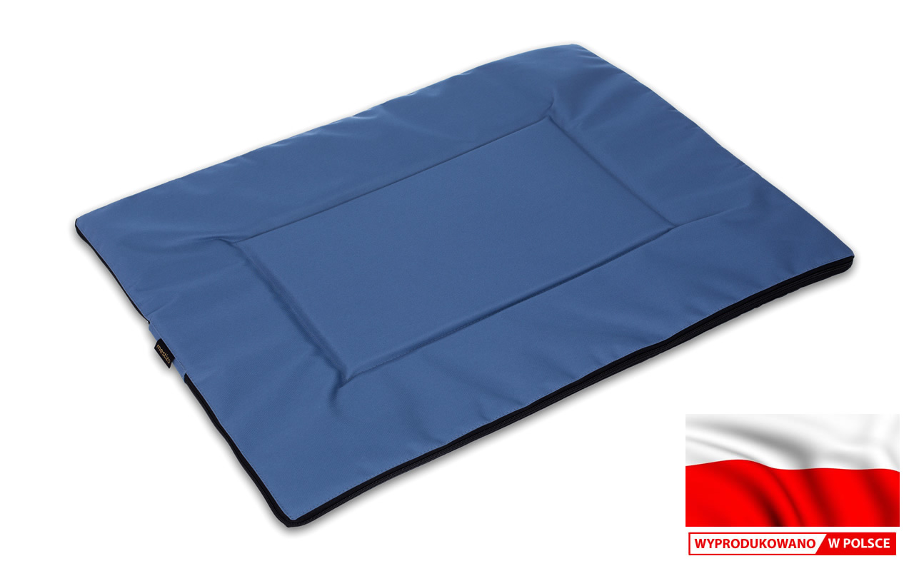 

Wytrzymałe legowisko mata dla psa 65x50 cm blu