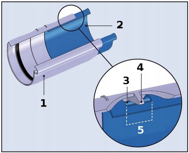 Rynny Marley RURA 53 1mb Jasno Szary Marka Marley